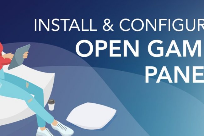 تسطيب اوبن جيم بانل بكل سهولة على الخادم